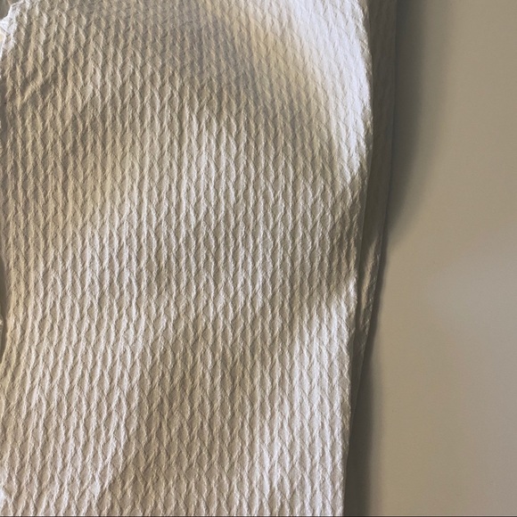 NWT Jules & Leopold white stretch capris SZ L - Picture 3 of 4